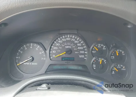 2002 Chevrolet Trailblazer Ltz z USA, uszkodzony, nr VIN 1GNDT13S122427343